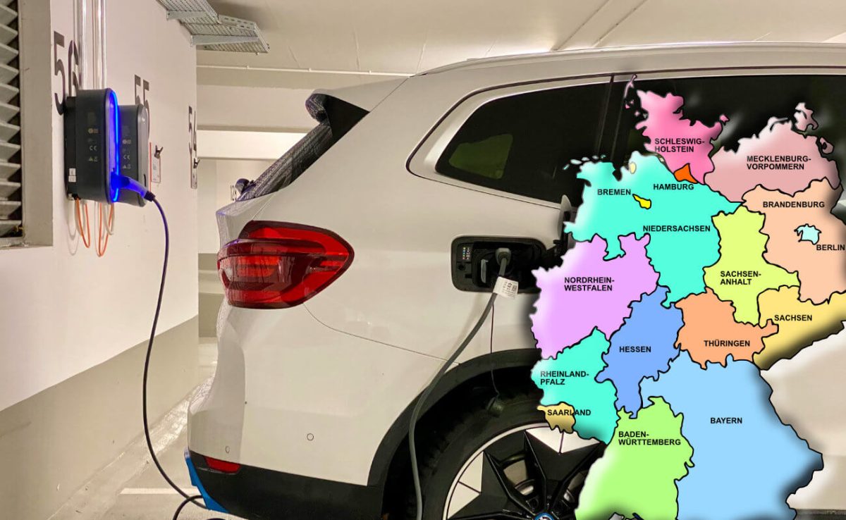 Bundesländer Elektroautos Zulassungen 1. HJ 2025
