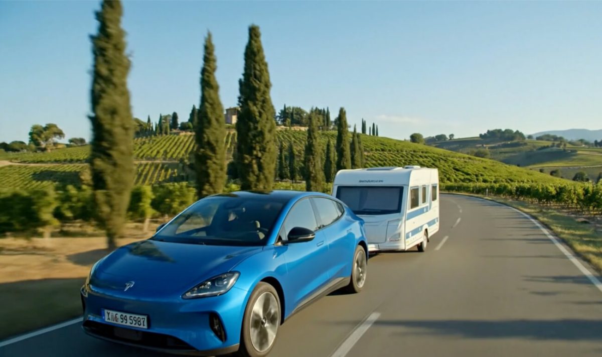 E-Auto Wohnwagen Anhängelast