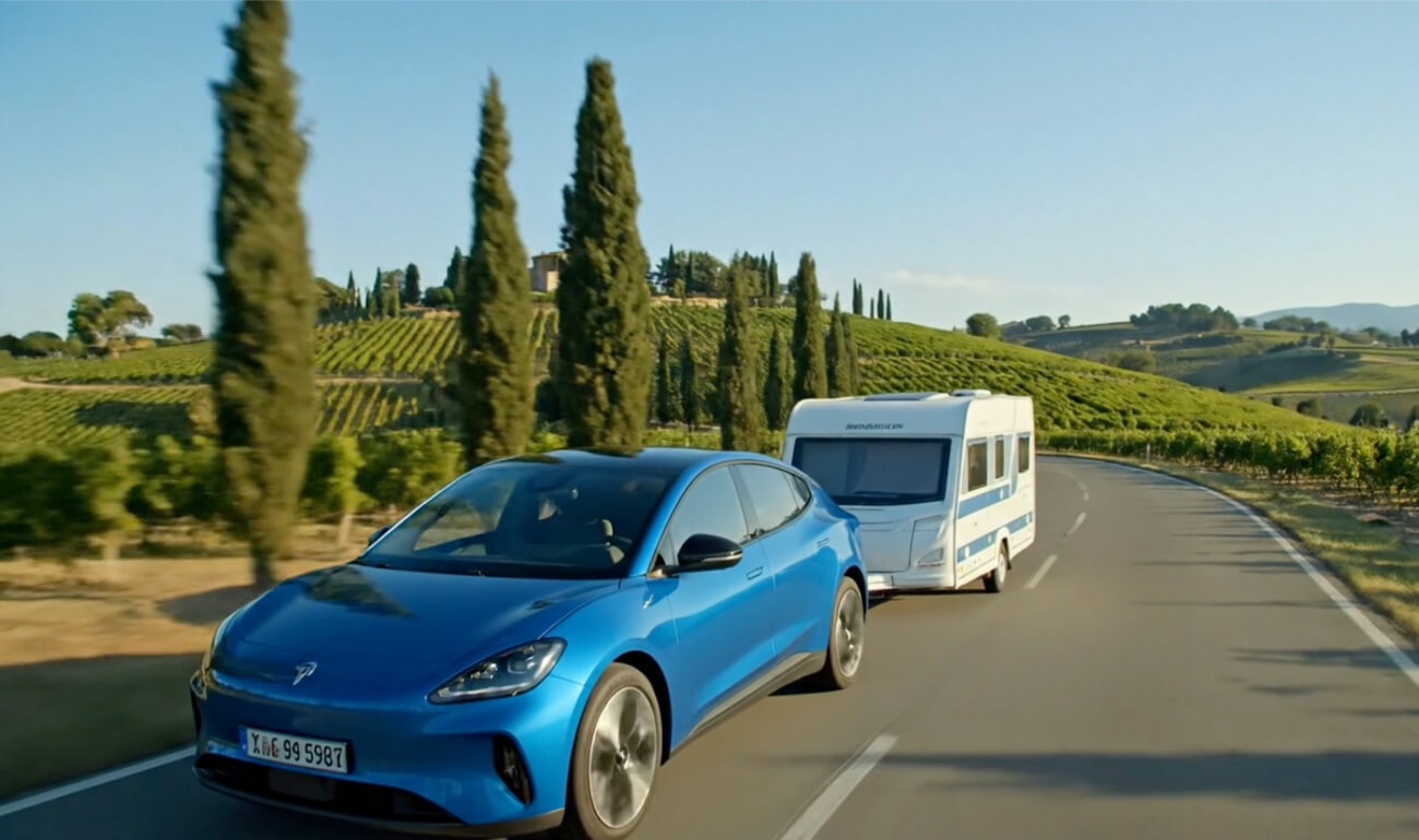 E-Auto Wohnwagen Anhängelast